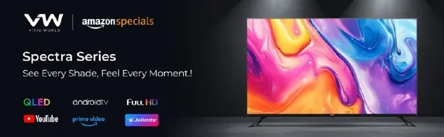 Visio World VW 109 cm (43 Inches) SmartChoice Spectra Series Full HD Smart QLED Android – Loot Deal 