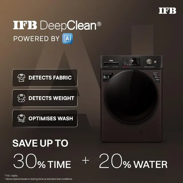 IFB 9/6/3 kg Fully Automatic Washer Dryer Refresher @ 41990