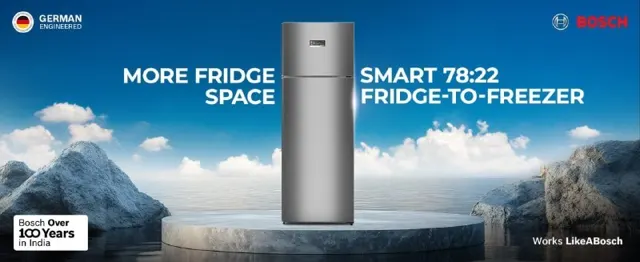 Loot : Bosch 368L,Double Door Refrigerator | 6-in-1 Convertible @33,990