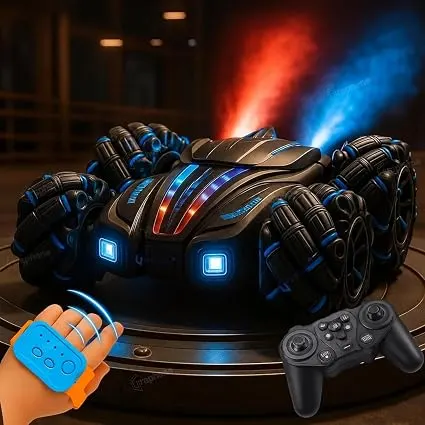 GRAPHENE Remote Control Car RC 4X4 Double Smoke Hand Sensor Extreme Drift Car Toy for Kids Boys Adul
