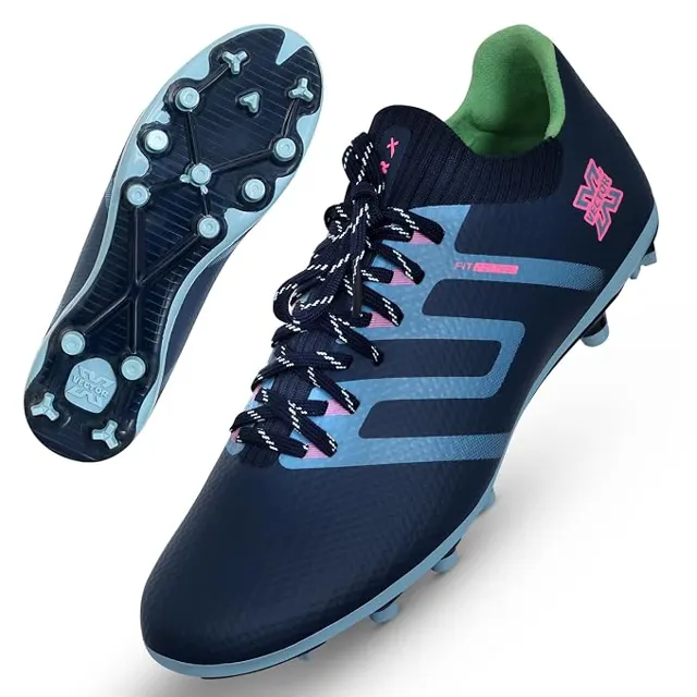 Vector X Maestro 3D Texture TPU Fusing Upper with TPU Sole, Primeknit Sock for Grip, Soccer Football
