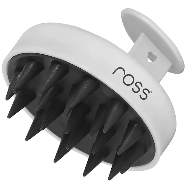 Ross Round Scalp Massager & Shampoo Brush – Soft Bristles for Gentle Scalp Care, Deep Cleaning, Dand