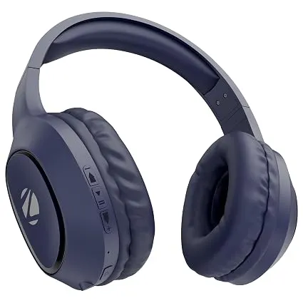 ZEBRONICS Thunder Neo (2026 Upgrade) Wireless Headphone, BT v6.0, True 50hrs Playback, 40mm Driver,