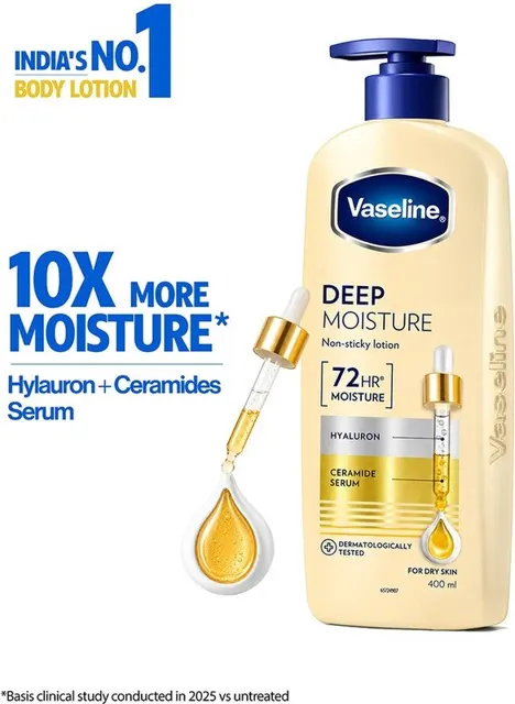 75% Off - Vaseline Body Lotion, 725ml At Rs.267