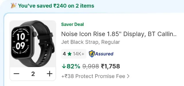 DIWALI SALE LOOT: Noise Icon Rise Smartwatch