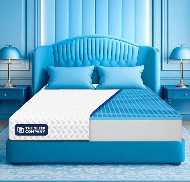 The Sleep Company Orthopedic SmartGRID Mattress, King Size (78x72x8) @14,861