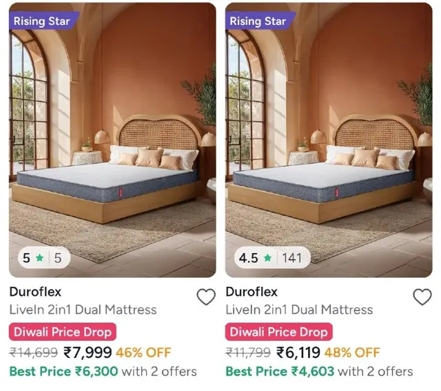 Myntra | Duroflex Mattress starting from 4969.
