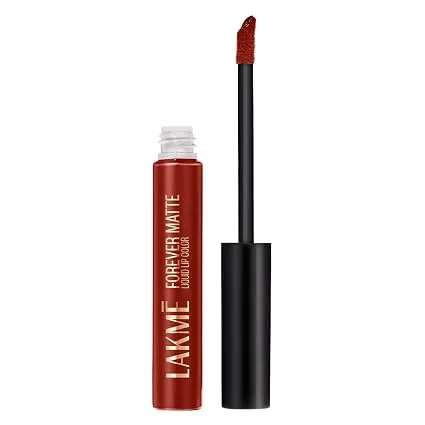 LAKMÉ LAKM Lakme Forever Matte Liquid Lip Colour, Long-Lasting Lipstick, Lightweight & Transferproof