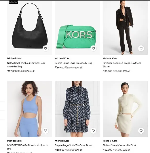 BIG LOOT : MICHAEL KORS 60% OFF