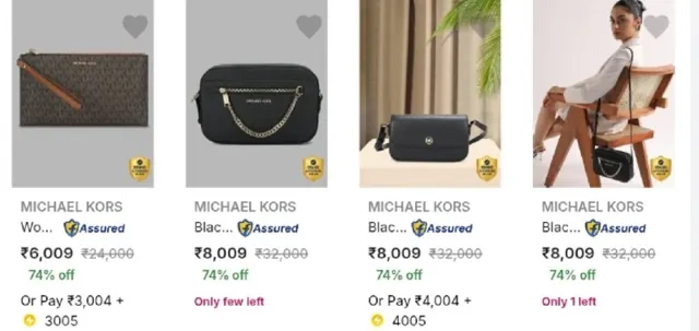 MICHAEL KORS BAGS @ 82% Off.