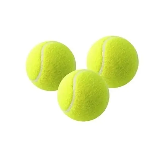 Eclet Tennis Ball Cricket Tennis Ball Light Waight Tennis Ball for Cricket (Light (Pack of 3) with P