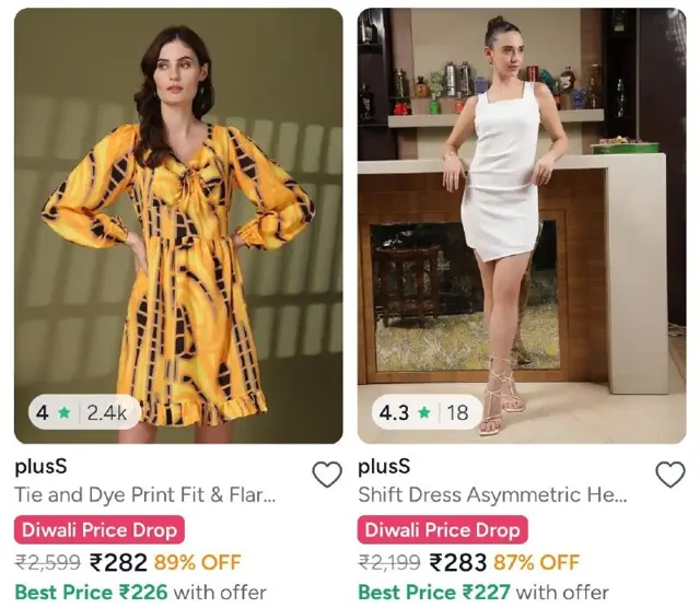 🔥Myntra : 90% Off On Pluss Women Clothing.