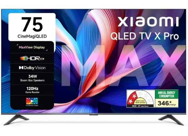 Xiaomi 75 inch 4K QLED TV @58,749