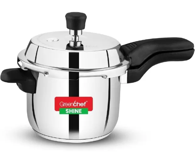Greenchef Shine Stainless Steel Outerlid Pressure Cooker @969